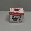 Inflatable Electric Air Pump,110V AC/12V DC Portable Fast Inflation Pump with 3 Nozzles, Used for Inflatable Boats,etc (Pro)