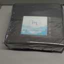 Hearth & Harbor Extra Deep Pocket Queen Sheets Sets - Fits Mattress 18-24 Inches Deep - Extra Deep Pocket Sheets - 6 Piece Queen Size - Grey