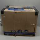 CAROMIO 10x13 Fluffy Area Rugs for Living Room Large Plush and Thick Shag Rug Non-Slip Non-Shedding Tie Dye Accent Rug Carpet for Bedroom, Faux Fur Fuzzy Shaggy Rugs for Kids Dorm, Beige Taupe