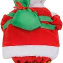 Climbing Santa Claus 9" Christmas Ornament Xmas Decoration Climbs Up and Down Battery Operated Toy with Light Music and Sound Animated Climbing on Beads Musical Moving Figure Xmas Christmas Ornament