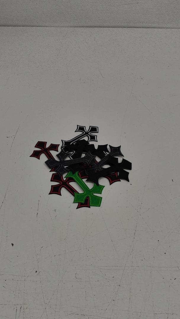 Cross Patches Iron 11 Pcs