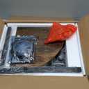 Furnulem 6 Tier Corner Shelf with LED Light, 67.5 Tall Standing Shelf Organizer, Narrow Bookshelf with Storage Rack for Wall Corner, Living Room, Bedroom, Metal Frame, Wood Display Shelf (Rustic Brown)