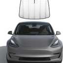 Windshield Sun Shade for Tesla Model 3 2018-2025, Model Y 2020-2025 Front Window Sunshade - Safeguard (for Model 3/Model Y)