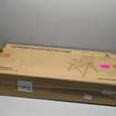 Reclining Camping Chair, Heavy Duty Folding Chairs with 4-Stage Adjustable High Back for Adults, Compact Foldable Outdoor Patio Reclining Chair with Storage Bag (Black, 2 Pack)