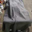 Wolf Essentials Cozy-Soft Microfleece Travel Blanket, 50x60 Inch, Lightweight, Compact, Perfect for Airplane and Car, PGA Charcoal