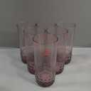 Bormioli Rocco America '20s 16.625 oz. Cooler Glasses, Lilac Rose, Set of 6