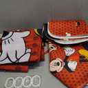 4Pcs Shower Curtain Set with Non-Slip Rugs, Toilet Lid Cover and Bath Mat, Waterproof Polyester Fabric Bathroom Curtain with 12 Hooks, 72 x 72inch1