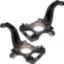 Detroit Axle - 4WD 2pc Front Steering Knuckles for Ford 2004-2008 F-150 Lincoln Mark LT, 2005 2006 2007 Steering Knuckles Assembly Replacement