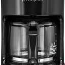 Proctor Silex 10-Cup Coffee Maker, Works with Smart Plugs That Are Compatible with Alexa, Auto Pause and Serve, Black (48351PS)