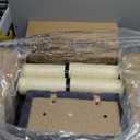 3-in-1 Pet Stairs for Cats, Dog Steps for Small Doggie Rabbits, 6.29''Depth Cat Stairs, Indoor Cat Ladders for High Bed for Pet's Joints, 1 Cat Condo Cave, Sisal Scratcher, Grey, Medium