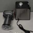 Electric Cheese Grater,300W DC Motor Salad Maker,Electric Slicer Shredder with 5 Different Shapes of Blades,Electric Vegetable Cutter for Potato,Carrot,Black