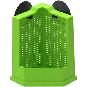 DONGKER Bearded Dragon Feeder,Anti-Escape Lizard Corner Terrarium Bowl with Suction Cups for Lizard Bearded Dragon Gecko Frog