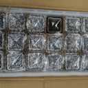 Kingrol 18 Pack 8.5 oz Square Glass Bottles with Leak Proof Screw Caps, Hot Sauce, Oil, Vinegar, Syrup, Salad Dressing