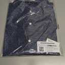 Amazon Essentials Men's Slim-Fit Short-Sleeve Poplin Shirt (Blue, XXXL)