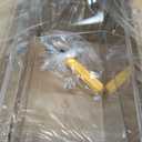 Trash Bag Organizer Dispenser, Acrylic Garbage Bag Holder Dispenser, Trash Bag Roll Dispenser for Wall Mount