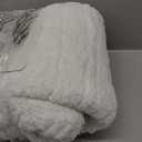 Bedsure GentleSoft Electric Blanket Full Size - Soft Ribbed Flannel Heated Blanket with 6 Heat Settings, Heating with 10 Time Settings, 8 hrs Timer Auto Shut Off (72x84 inches, Light Grey) (02 - Harbor Mist)