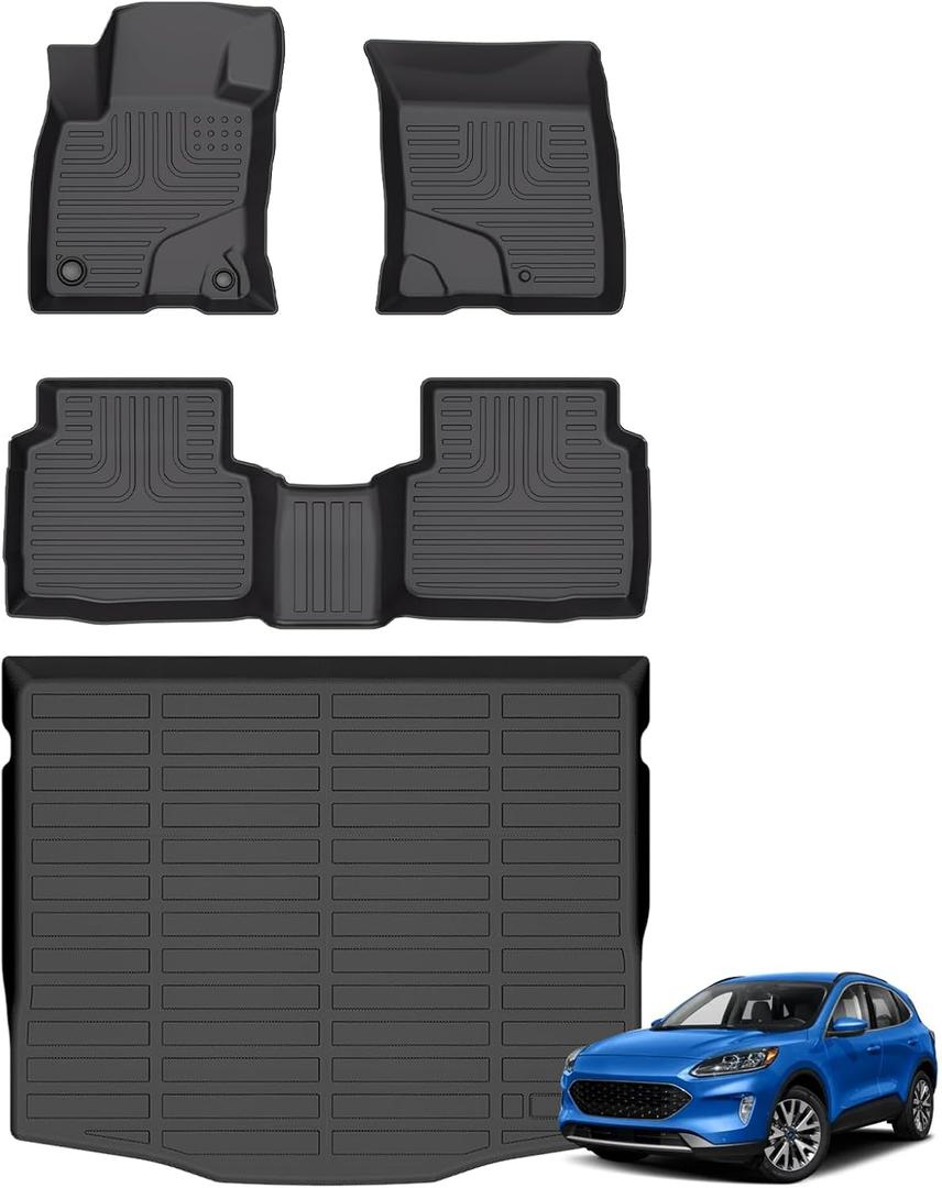 Floor Mats Set for 2020-2026 Ford Escape (Non Hybrid) Models