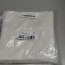 RELY+ Cotton Throw Pillow Covers White 16"x16" Set of 2 Decoration Gifts Zippered Throw Pillow Covers for Couch Sofa Farmhouse Living Room - Outdoor & Indoor Square Pillow Cases