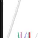 Stylus Pen for Samsung Galaxy Tab A11/A11+/A9/A9+/A8/A7 Lite, Magnetic Capacitive Pen with Fast Charging & 8H Long Battery, Universal for iPad iPhone Android Touch Screens,Black+White
