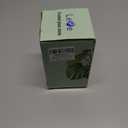 LePe Crushed Fire Glass, Translucent Broken GlassDecorative for Resin Art, Fire Pits, Potted Plants, Garden and Indoor Use, 3-6mm Fire Pit Glass, 1 Pound in Jar(Azure Blue)