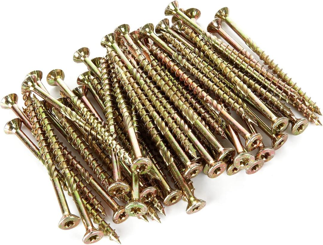 #9 x 3 in. Star Drive Dual Flat Head Coarse Construction Screws 25 lb