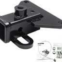 2 Inch Class 3 Rear Trailer Hitch Receiver,Offering a Powerful Towing Capacity,Compatible with Jeep Gladiator JT 2020-2024