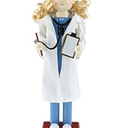 Clever Creations Cat Lady 14 Inch Traditional Wooden Nutcracker, Festive Christmas Dcor for Shelves and Tables