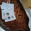 Bathroom Leaf Shape Artistic Glass Vessel Sink, Brown, 14"D x 22"W x 7"H