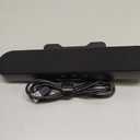 Computer Speakers for Desktop Pc, Monitor Speakers for Laptop,Pc Speakers with Loud Sound,Volume Control Easily Clamps to Monitors(USB-C to USB Adapter Included) (Black)