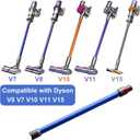 GYLBF Quick Release Wand Compatible for Dyson V15 V11 V10 V8 V7 Stick Vacuum Cleaners, Vacuums Attachment Extension Tube, 28.3 IN (Blue)