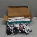 Baby Crib Mobile, Mobile for with Mirror, Black and White High Contrast Toy Newborn Infants Boys Girls, Hanging Rotating Toys Nursery Toys, Knob Type