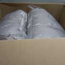 Crestlive 50x20x4 Inch Adirondack Chair Cushion, Outdoor Rocking Chair Cushions Water Resistant High Back Patio Chair Cushions Set of 2, Thick Patio Replacement Cushions Light Gray