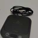 Mug Warmer - 40W Coffee Cup Warmer for Desk with Auto Shut Off, Smart Electric Candle Warmer with 4 Temp & Time Settings, Coffee Gifts for Beverage, Tea, Water, Milk in Home & Office (Black)