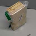 Wooden Knife Stand for Kitchen with 6 Knife Slot, 1 Sharpener Rod & Scissor Slot- Knife Holder for Kitchen- Knife Holder Stand-Knife Stand Without Knife, Large