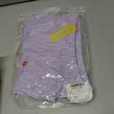Girls Summer Shorts Cute Pleated Elastic Waist Textured Casual SweatShorts Purple 11-12 Years (Purple)