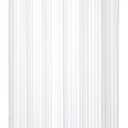 Barossa Design Waterproof Fabric Shower Curtain or Liner Standard Size, Satin Damask Striped, Machine Washable, Hotel Quality, 72x72 Inches (White)