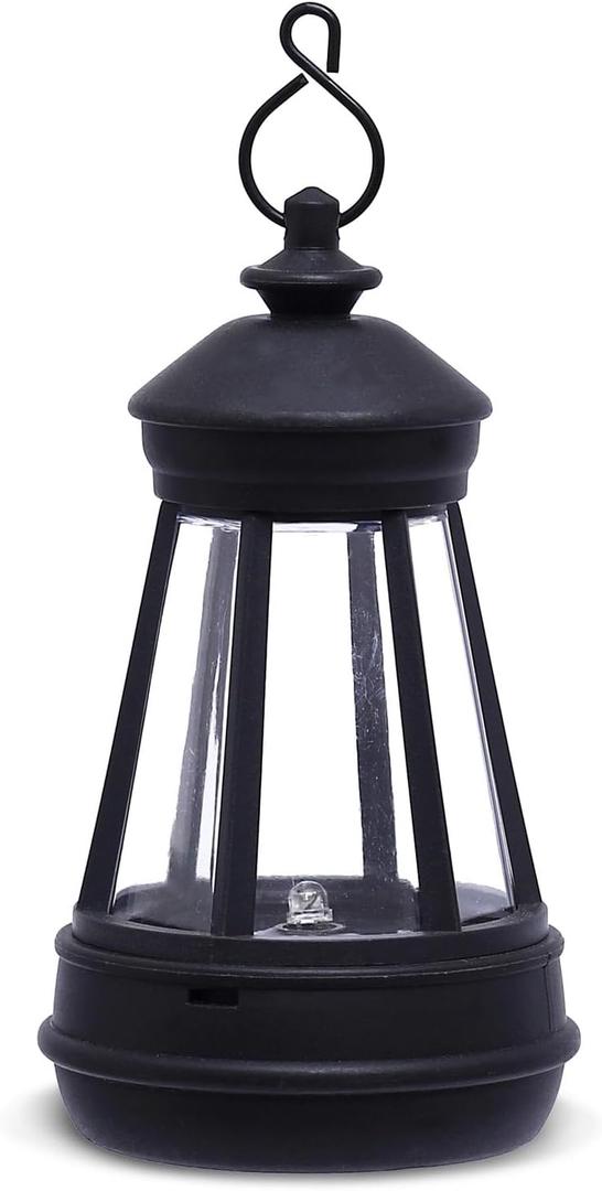 Solar Outdoor LED Hanging Lantern Light Garden Accessories Waterproof Rplacement Solar Light Parts Decor Lamp for Outdoor Statues DIY Fairy Garden Patio Lawn Yard Pathway Porch(Lantern)