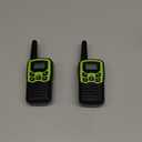 Walkie Talkies,MOICO Long Range Walkie Talkies for Adults Two-Way Radios with 22 Channels FRS VOX Scan LCD Display with LED Flashlight for Field, Survival Biking Hiking Camping 2 Pack (Green)