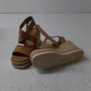 SODA CHURRO WOMEN'S WEDGE SANDAL Size 10