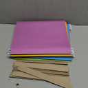 30 Pack Hanging File Folders Letter Size, Assorted Hanging Folders with 1/5-Cut Adjustable Tab, 1 Inch Expansion, Extra Capacity Hanging File Folders, Perfect Office, Home, Classroom Supplies