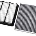 Cabin & Engine Air Filter for Integra 1.5L (2024-2023), CRV 1.5L(2024-2023), Civic 1.5L (2024-2022). Replacement for CP182, CF11182, 80292-TF0-G01,17220-64A-A00.