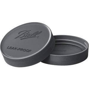 Ball Mason Jar Leak-Proof Lids, Wide Mouth, 6-Count (Pack of 1)