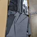 HOTEEL 10x30 Pop Up Canopy with 8 Sidewalls, Easy Setup Party Tent with Weight Bags, Wheeled Bag, Waterproof Event Shelter with Extra Roof Height for Backyard, Wedding (Green Gray)