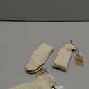 Creative Co-Op 4-Piece Marble Place Card Holders with 16 Cards, White