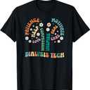 Dialysis Tech Appreciation Groovy Dialysis Technician T-Shirt (Black, XL)