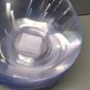 Clear Angled Angled Serving Bowls - Disposable Plastic Bowls, Bulk Case of 50 - Catering, Parties, Restaurant & Food Service
