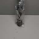 ERYTLLY Metal Bird Feeders - Tube Feeder for Wild Birds, 1.4mm Thick Transparent Tube, Squirrel Proof Hanger (Coffee-Metal 6 Feeding Ports)