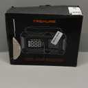 Portable Jump Starter with Air Compressor 8000A 160PSI, 16-in-1 Car Battery Jump Starter with Emergency Kit, Auto-Shutoff Tire Inflator, Jumper Cables, Jump Box Car Battery for All Gas/14L Diesel