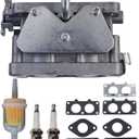 792295 Carburetor Replacement for 791230 796258 796997 Most 40G000 40H000 44L000 Model 20Hp 21Hp 23Hp 24Hp 25Hp V Twin Engines for L120 LA130 MIA10632