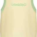 Touchdog Dog Cooling Shirt, Breathable Sleeveless Dog Shirts for Small Dogs, UPF 50+ Sun Protection Lightweight Quick-Dry Summer Vest Tank Top, Light Yellow,Size L